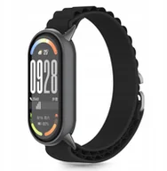 Akcesoria do smartwatchy - Pasek Tech-Protect Nylon Pro do Xiaomi Smart Band 8 / 9 / 10 / NFC Black - miniaturka - grafika 1