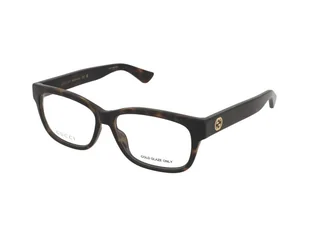 Dioptrie szkieł Gucci GG1341O 002 - Okulary korekcyjne, oprawki, szkła - miniaturka - grafika 1