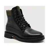 Botki męskie - Tommy Hilfiger Skórzane buty wysokie - miniaturka - grafika 1