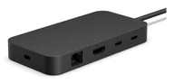 Stacje dokujące i replikatory portów - Microsoft Surface USB4 Dock Przewodowa Czarny - miniaturka - grafika 1