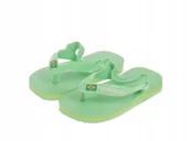 Buty dla dziewczynek - Havaianas Sandały Zielone Gumowe Wsuwane Dziecięce 21 Jtm - miniaturka - grafika 1