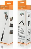 Selfie stick - Selfie stick nemo Selfie Stick R1S czarny - miniaturka - grafika 1
