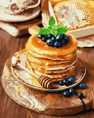 Malowanie po numerach - Ideyka Malowanie po numerach. Naleśniki 40 x 50 cm - miniaturka - grafika 1