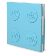 Pozostałe książki - Lego 2.0 Locking Notebook with Gel Pen - Azur - miniaturka - grafika 1