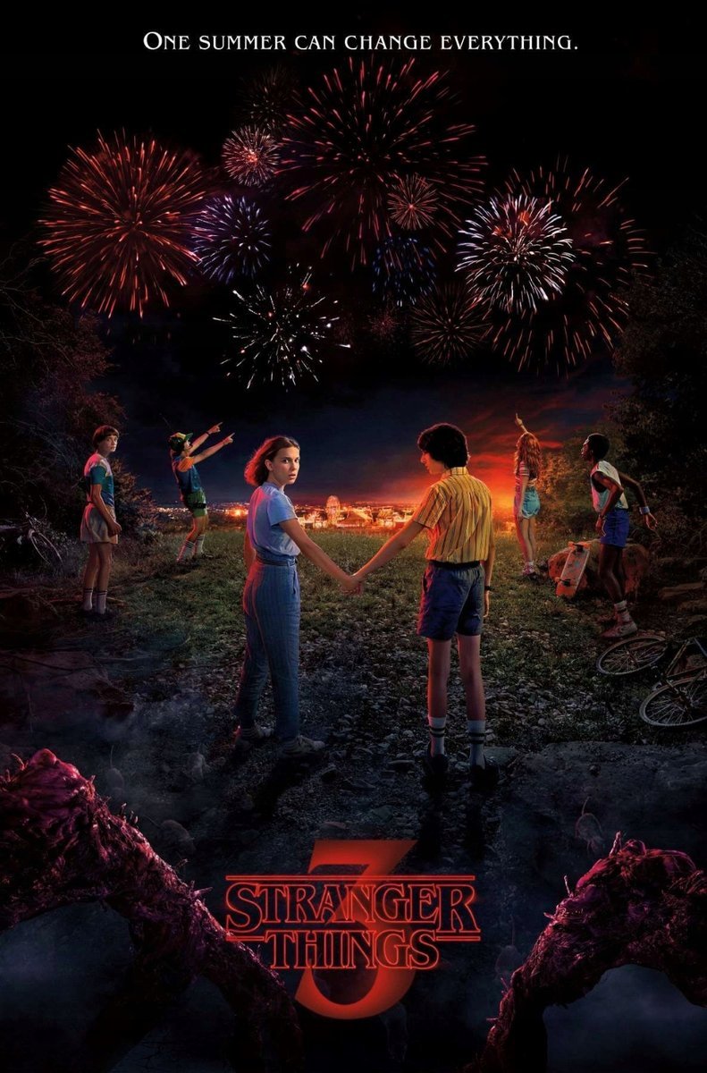 PODKŁADKA POD MYSZ Nadruk 22x18 cm Stranger Things 3 One Summer Prezent