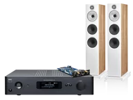 Zestawy stereo - NAD C 389 (czarny) + MDC2 + 603 S3 (dąb) - miniaturka - grafika 1