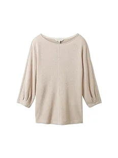 TOM TAILOR T-shirt damski, 16339 - Clouds Grey, L - Koszulki i topy damskie - miniaturka - grafika 1