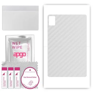 folia naklejka skórka strukturalna na TYŁ do Blackview Tab 60 - Carbon Przezroczysty - apgo SKINS - Akcesoria do tabletów i e-booków folia naklejka skórka strukturalna na TYŁ do Blackview Tab 60 - Carbon Przezroczysty - apgo SKINS - Akcesoria do tabletów i e-booków - miniaturka - grafika 1