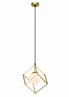 Lampy sufitowe - Auhilon Sybilla-Gold Wisząca P18398-1 Gold - miniaturka - grafika 1