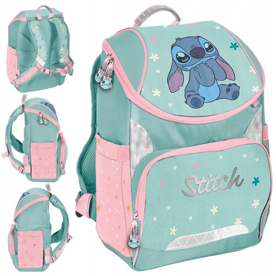 Tornister dla dziewczynki plecak szkolny 1-3 klasa Lilo i Stitch Stich