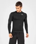 Kimona, stroje i obuwie - Venum Rashguard G-Fit AIR Długi Rękaw Czarny S - miniaturka - grafika 1