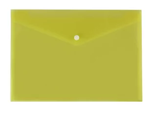 Biurfol Teczka kopertowa A4 żółta satyna TKS-01-04 8229 - Teczki i skoroszyty - miniaturka - grafika 1
