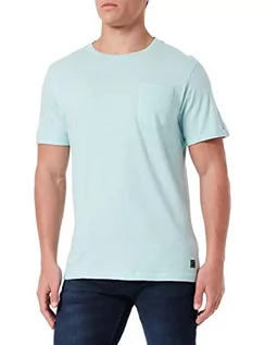 Koszulki męskie - Blend Męski T-shirt, 144810/Canal Blau, XL - grafika 1