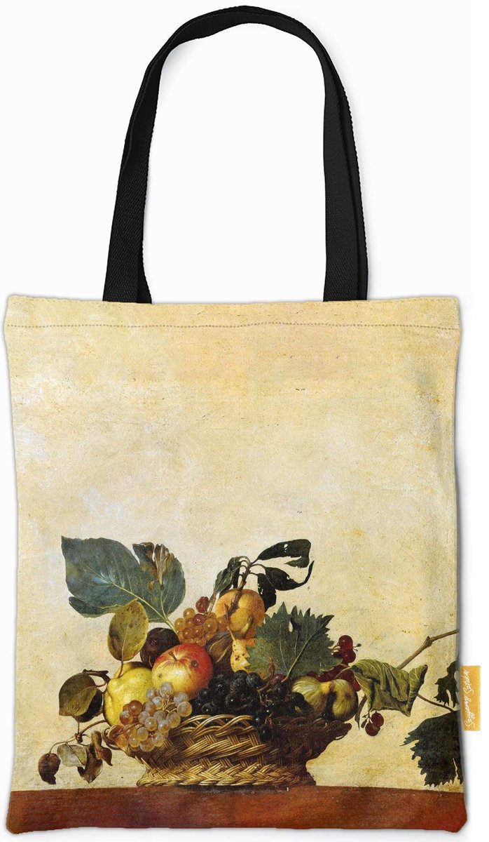 Torba na ramię Kosz z owocami Caravaggio-ONE SIZE