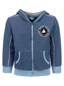 Bluzy dla chłopców - Chłopięca bluza dziecięca z kapturem w paseczki Lief r.86 - miniaturka - grafika 1