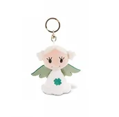 Breloki - Brelok Anioł Stróż „POWODZENIA” – 9 cm z koniczynką - miniaturka - grafika 1