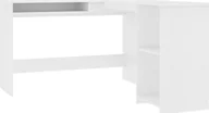 Biurka - Elior Białe biurko narożne - Merfis 3X - miniaturka - grafika 1