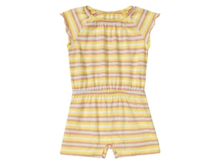 lupilu® Kombinezon niemowlęcy na lato, z biobawełną (50/56, W paski) - Śpiochy dla niemowląt - miniaturka - grafika 1