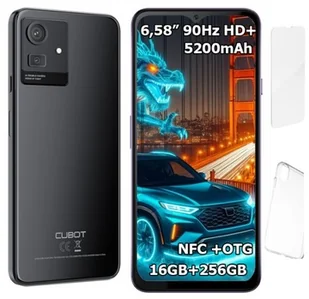 Cubot Note 50 16/256GB Czarny - Telefony komórkowe - miniaturka - grafika 1