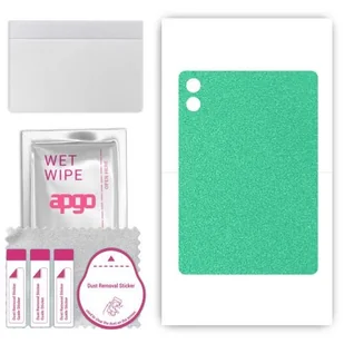 folia naklejka skórka strukturalna na TYŁ do Umidigi G3 Tab - Seledynowy Pastel Matowy - apgo SKINS - Akcesoria do tabletów i e-booków - miniaturka - grafika 1