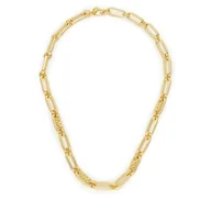 Naszyjniki - Naszyjnik Michael Kors MKJ828400710 Złoty - miniaturka - grafika 1