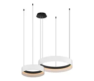 Lampy sufitowe - LED Żyrandol na lince ORBITA LED/72W/230V biały/czarny - miniaturka - grafika 1