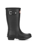 Buty dla dziewczynek - Hunter Kalosze KFT5000RMA-BLK Czarny - miniaturka - grafika 1
