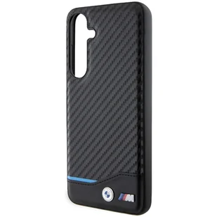 BMW BMHCS24M22NBCK S24+ S926 czarny/black Leather Carbon - Etui i futerały do telefonów - miniaturka - grafika 6
