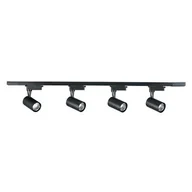 Lampy pozostałe - Zestaw szynowy DPM X-Line STR-4X15W-B 2 m Czarny - miniaturka - grafika 1