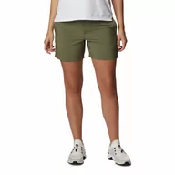 Spodenki damskie - Damskie szorty Columbia Silver Ridge Utility stone green - 4/4 - miniaturka - grafika 1