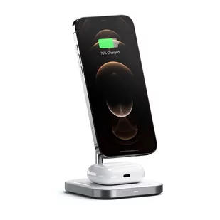 Satechi Satechi charging stand - magnetic - 7.5 Watt ST-WMCS2M - Ładowarki do telefonów - miniaturka - grafika 1