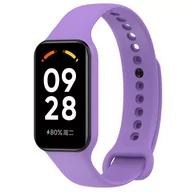 Akcesoria do smartwatchy - Pasek silikonowy Vanfone do Xiaomi Redmi Smart Band 2/Mi Band 8 Active, fioletowy - miniaturka - grafika 1