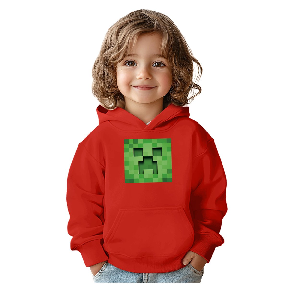BLUZA DZIECIĘCA MINECRAFT 128-134 CHŁOPIĘCA DZIEWCZĘCA PREZENT