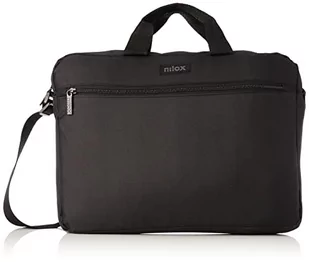 Nilox Podstawowy pokrowiec na laptopa 15.6", z kieszenią Zewnętrzna, Czarny - Torby na laptopy - miniaturka - grafika 1