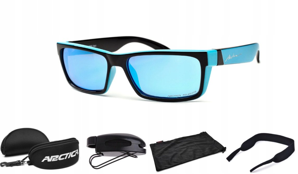 OKULARY PRZECIWSŁONECZNE ARCTICA S-1007C POLARYZACJA DLA DZIECI FILTRY UV