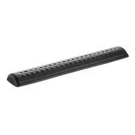 Podkładki na biurko - Podkładka pod klawiaturę Powerton Ergoline Dark Edition, ergonomiczna, szara, piana, Powerton, 43x7 cm - miniaturka - grafika 1