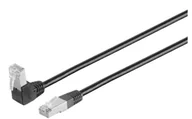 Kable miedziane - Microconnect UTP601BA kabel sieciowy Czarny 1 m Cat6 U/UTP (UTP) UTP601BA UTP601BA - miniaturka - grafika 1