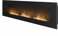 Biokominki - biokominek Infire FRAME 1800 Black (z szybą) - miniaturka - grafika 1