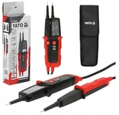 Multimetry - Yato Dwubiegunowy Multimetr Ręczny Tester Napięcia Z Testem Rcd YT-28330 - miniaturka - grafika 1