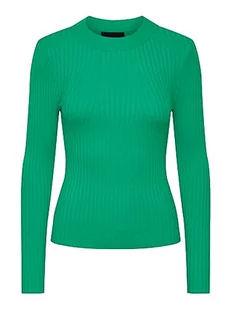 Bestseller A/S Damski sweter Pccrista Ls O-Neck Knit Noos Bc, miętowy, S - Swetry damskie - miniaturka - grafika 1