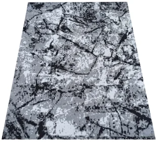 Prostokątny Szary Dywan W Loftowym Stylu M7-K18 - Dywany Prostokątny Szary Dywan W Loftowym Stylu M7-K18 - Dywany - miniaturka - grafika 1