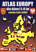 Atlasy i mapy - Literat Atlas Europy dla dzieci 5-8 lat Beata Guzowska - miniaturka - grafika 1