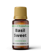 Aromaterapia - Olejek eteryczny BASIL, Bazylia słodka - koi, podnosi na duchu, energetyzuje - miniaturka - grafika 1