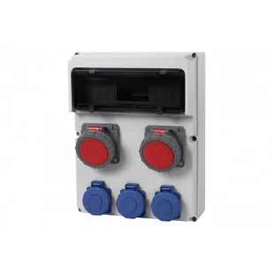 Rozdzielnica 13S 16A 5p, 32A 5p, 3x230V IP65 13M - Bezpieczniki elektryczne - miniaturka - grafika 1