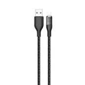 Kable USB - Kabel do szybkiego ładowania 30W 1m USB - Lightning Dudao L22L - szary - miniaturka - grafika 1