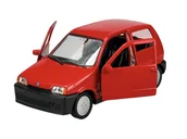 Samochody i pojazdy dla dzieci - WELLY FIAT CINQECENTO CZERWONY 1:34 43854 - miniaturka - grafika 1