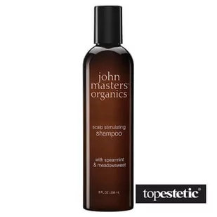 John Masters Organics Spearmint &amp; Meadowsweet Scalp Stimulating Shampoo Mięta i wiązówka błotna szampon do włosów wypadających i osłabionych 236 ml - Szampony do włosów - miniaturka - grafika 1