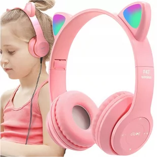 Słuchawki dla Dzieci Kocie Uszy LED RGB Bluetooth MALATEC - Słuchawki - miniaturka - grafika 3