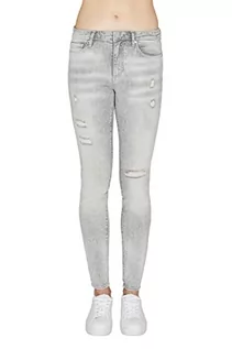 Spodnie damskie - Armani Exchange J01 Super Skinny dżinsy damskie, szary denim, 25 - grafika 1