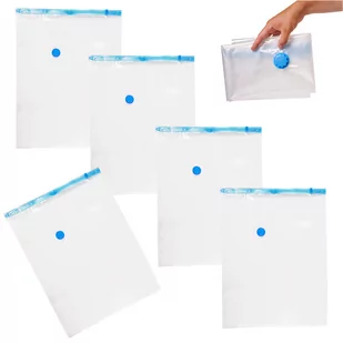 WORKI PRÓŻNIOWE na ubrania ochronne zestaw 5szt. 60x80cm - Pokrowce na ubrania WORKI PRÓŻNIOWE na ubrania ochronne zestaw 5szt. 60x80cm - Pokrowce na ubrania - miniaturka - grafika 1